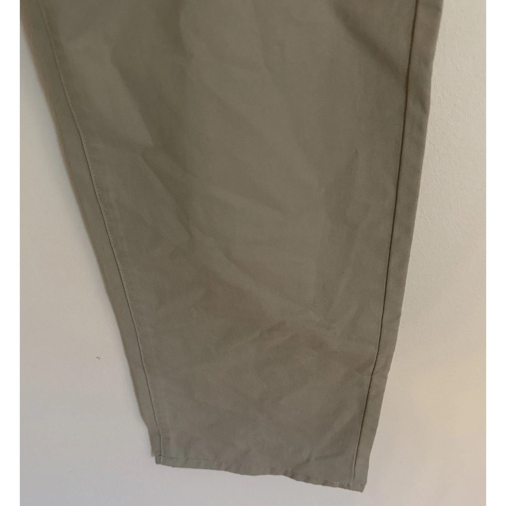 BONOBOS Slim Fit Stretch Cotton Khaki Flat Front‎ Chino Pants 36x32 - Picture 3 of 8